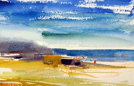 Watercolour Cala del Granate