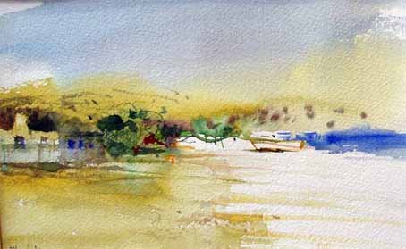 Watercolour Punta del cobre