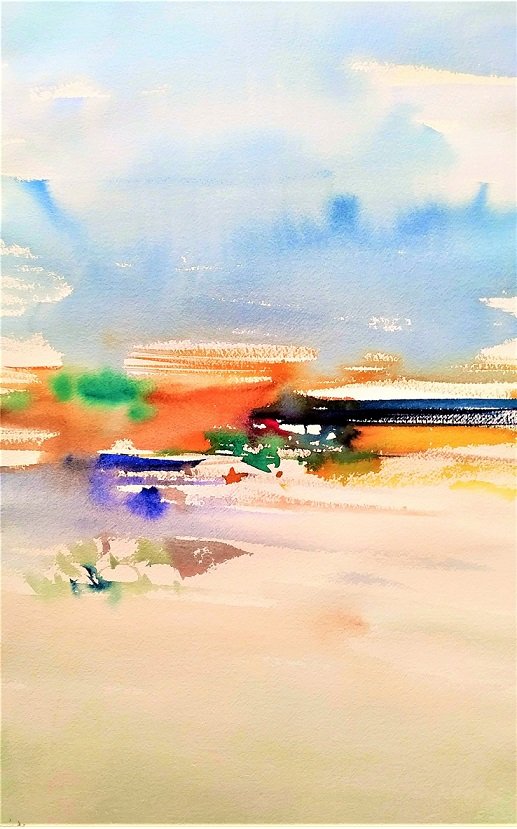 Watercolour Tornado sur